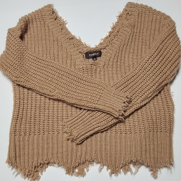 Sweater 4Si3nna Offshoulder Size Small - Picture 6 of 8
